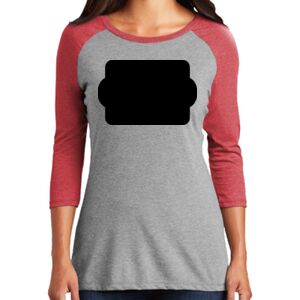 TriBlend Women's 3/4 Raglan Tee Thumbnail