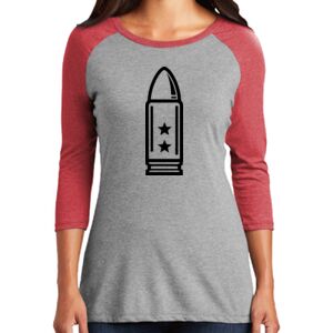 TriBlend Women's 3/4 Raglan Tee Thumbnail