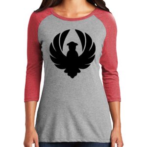 TriBlend Women's 3/4 Raglan Tee Thumbnail