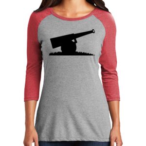 TriBlend Women's 3/4 Raglan Tee Thumbnail
