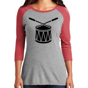 TriBlend Women's 3/4 Raglan Tee Thumbnail