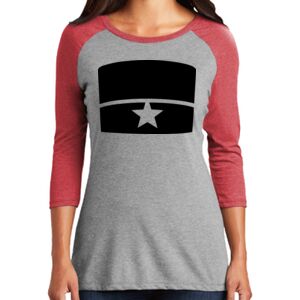 TriBlend Women's 3/4 Raglan Tee Thumbnail