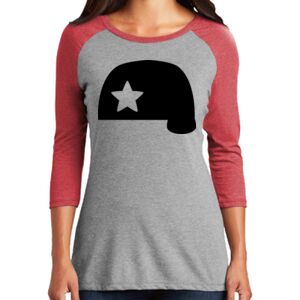 TriBlend Women's 3/4 Raglan Tee Thumbnail