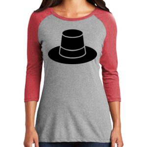 TriBlend Women's 3/4 Raglan Tee Thumbnail
