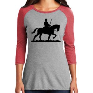 TriBlend Women's 3/4 Raglan Tee Thumbnail