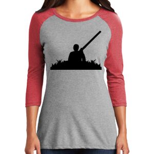 TriBlend Women's 3/4 Raglan Tee Thumbnail