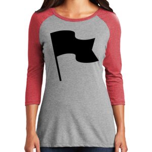 TriBlend Women's 3/4 Raglan Tee Thumbnail