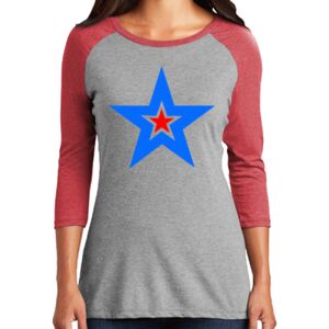 TriBlend Women's 3/4 Raglan Tee Thumbnail