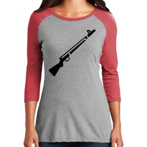TriBlend Women's 3/4 Raglan Tee Thumbnail