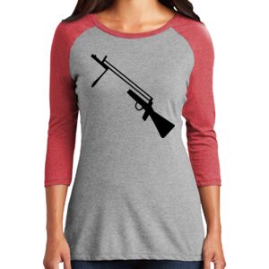 TriBlend Women's 3/4 Raglan Tee Thumbnail