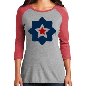 TriBlend Women's 3/4 Raglan Tee Thumbnail