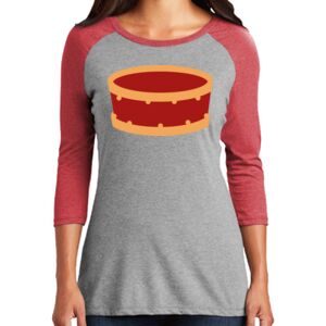 TriBlend Women's 3/4 Raglan Tee Thumbnail