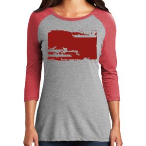 TriBlend Women's 3/4 Raglan Tee Thumbnail