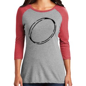 TriBlend Women's 3/4 Raglan Tee Thumbnail