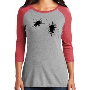 TriBlend Women's 3/4 Raglan Tee Thumbnail