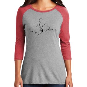 TriBlend Women's 3/4 Raglan Tee Thumbnail