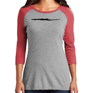 TriBlend Women's 3/4 Raglan Tee Thumbnail