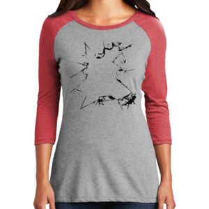 TriBlend Women's 3/4 Raglan Tee Thumbnail