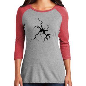 TriBlend Women's 3/4 Raglan Tee Thumbnail