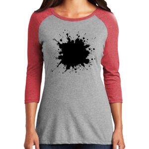 TriBlend Women's 3/4 Raglan Tee Thumbnail