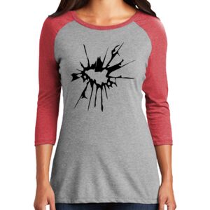 TriBlend Women's 3/4 Raglan Tee Thumbnail