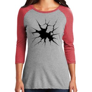TriBlend Women's 3/4 Raglan Tee Thumbnail