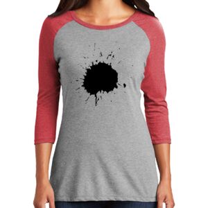 TriBlend Women's 3/4 Raglan Tee Thumbnail
