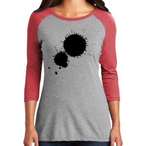 TriBlend Women's 3/4 Raglan Tee Thumbnail