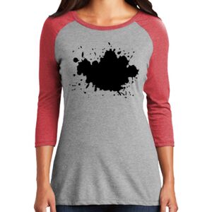 TriBlend Women's 3/4 Raglan Tee Thumbnail
