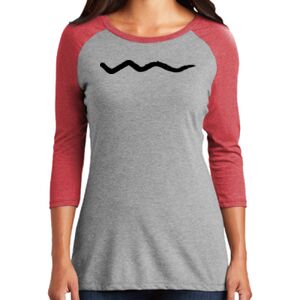 TriBlend Women's 3/4 Raglan Tee Thumbnail