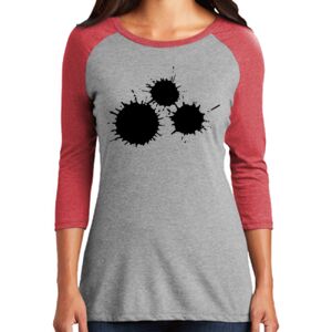 TriBlend Women's 3/4 Raglan Tee Thumbnail