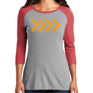 TriBlend Women's 3/4 Raglan Tee Thumbnail
