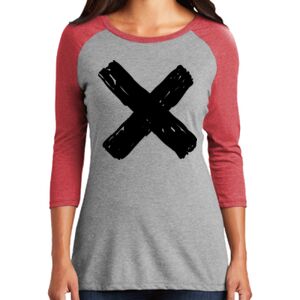 TriBlend Women's 3/4 Raglan Tee Thumbnail