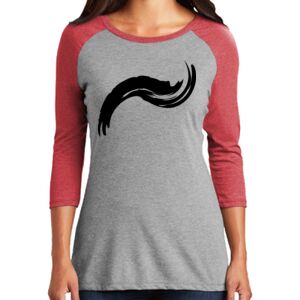 TriBlend Women's 3/4 Raglan Tee Thumbnail