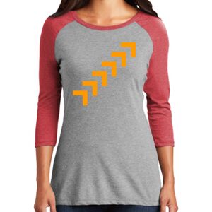 TriBlend Women's 3/4 Raglan Tee Thumbnail