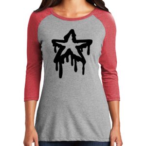 TriBlend Women's 3/4 Raglan Tee Thumbnail