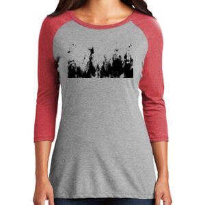 TriBlend Women's 3/4 Raglan Tee Thumbnail