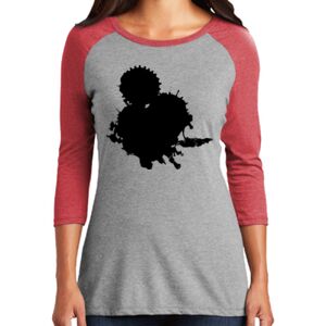 TriBlend Women's 3/4 Raglan Tee Thumbnail