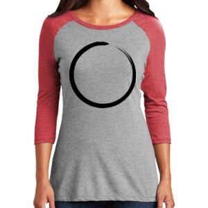 TriBlend Women's 3/4 Raglan Tee Thumbnail