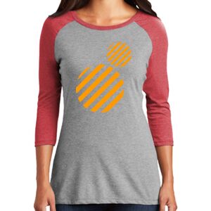 TriBlend Women's 3/4 Raglan Tee Thumbnail