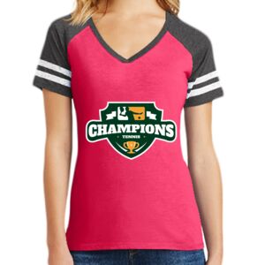 Women's Game V-Neck Tee Thumbnail