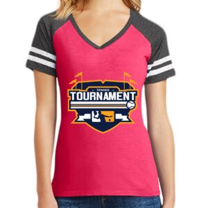 Women's Game V-Neck Tee Thumbnail