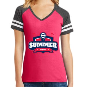 Women's Game V-Neck Tee Thumbnail