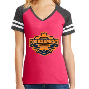 Women's Game V-Neck Tee Thumbnail