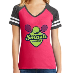 Women's Game V-Neck Tee Thumbnail