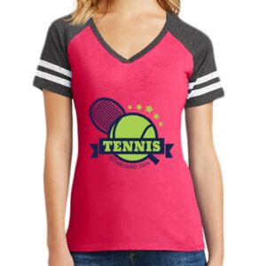 Women's Game V-Neck Tee Thumbnail