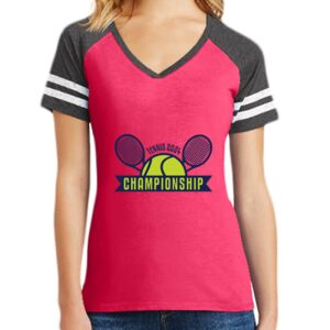 Women's Game V-Neck Tee Thumbnail