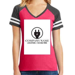 Women's Game V-Neck Tee Thumbnail