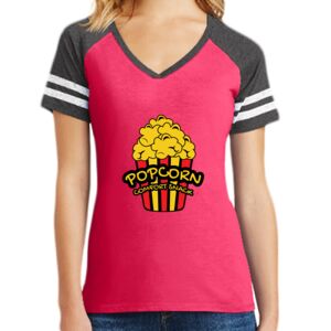 Women's Game V-Neck Tee Thumbnail
