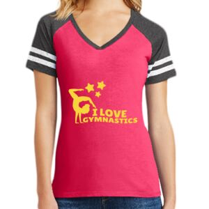 Women's Game V-Neck Tee Thumbnail